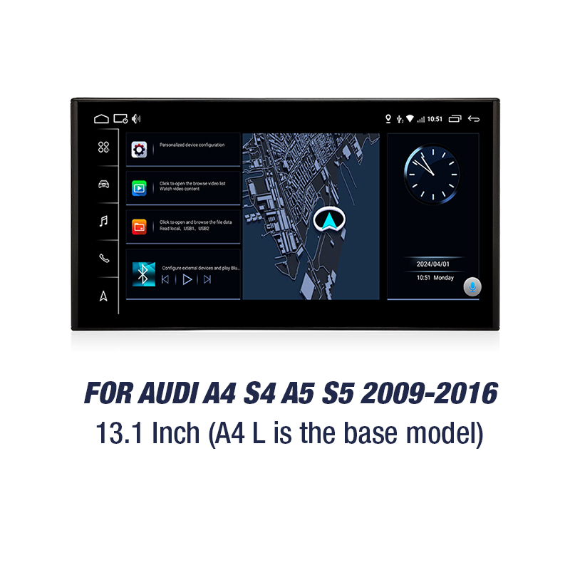 Audi A4/S4/A5/S5 2009-2016 - 13.1"